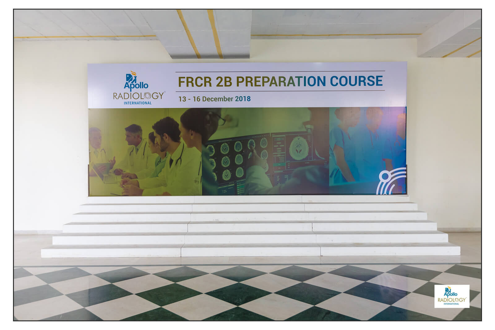 FRCR 2B Preparation Course held by Apollo Radiology International Academy at Apollo Health City in Hyderabad from 13th to 16th December 2018.