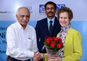INDIA VISIT OF DR. NICOLA STRICKLAND, PRESIDENT OF THE ROYAL COLLEGE OF RADIOLOGISTS 25 – 31 March 2018